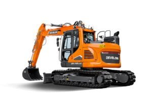 Koparka gąsienicowa Develon DX140LCR-7,Develon DX140LCR-7,Koparka gąsienicowa Develon DX140LCR-7 o masie roboczej 15,DX140LCR