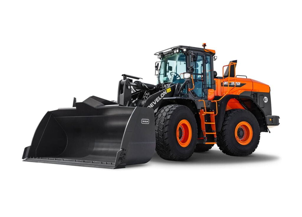 zdjęcie przedstawia Ładowarka kołowa Develon DL320-7