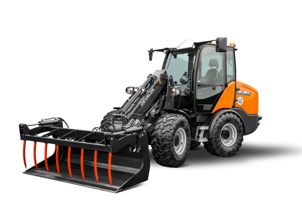 Ładowarka kompaktowa Develon DL80TL-7,Kompaktowa ładowarka Develon DL80TL-7 o masie roboczej 5,DL80TL