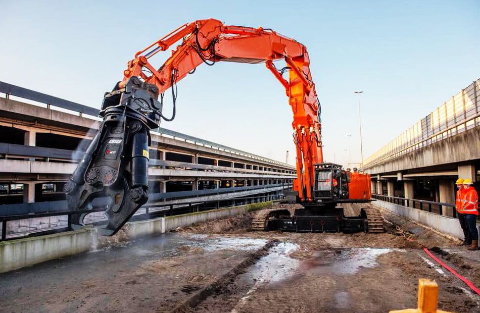 Nożyce wyburzeniowe CR80R,nożyce wyburzeniowe