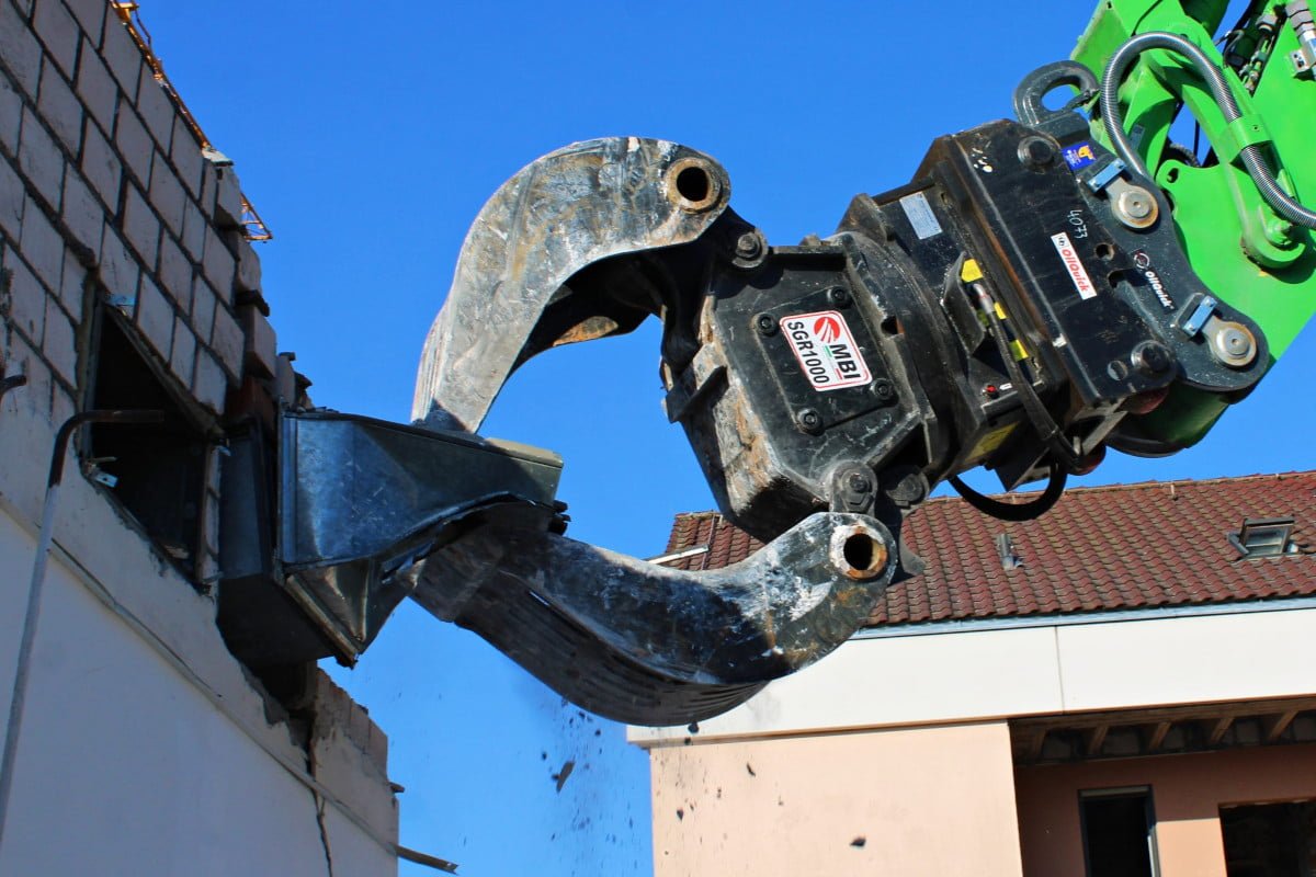 Narzędzie przeznaczone do sortowania na budowie,Chwytak sortujący SGR1200