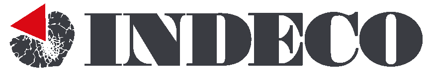 zdjęcie przedstawia logo firmy indeco