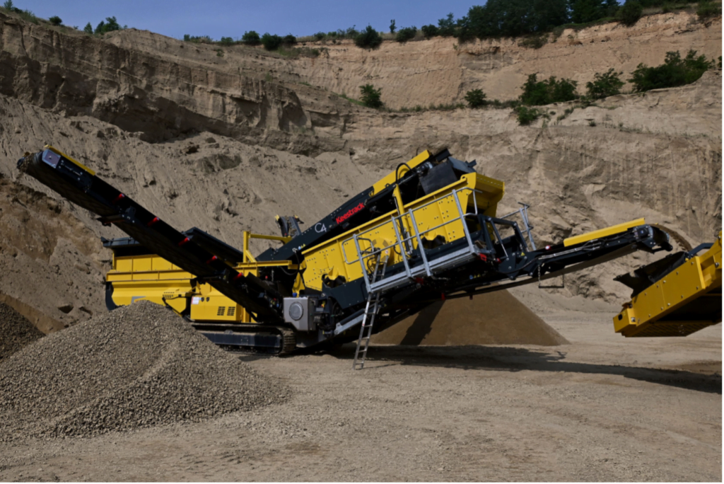 przenośnik mobilny keestrack