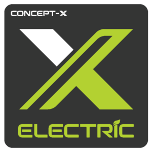 logo electric concept-x