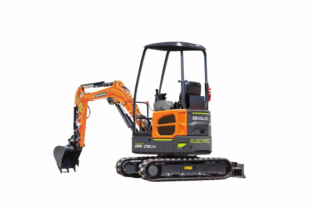 minikoparka elektryczna Develon DX20ZE