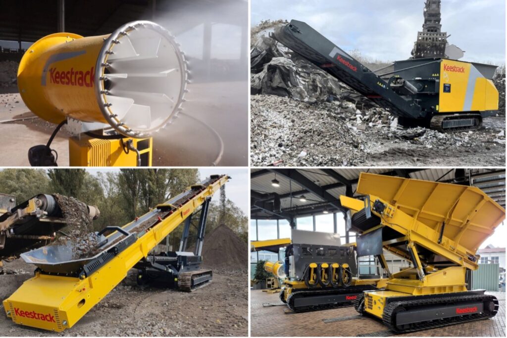 armatki wodne od keestrack oraz przesiewacze mobilne keestrack