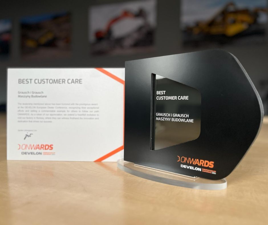 best customer care nagroda develon