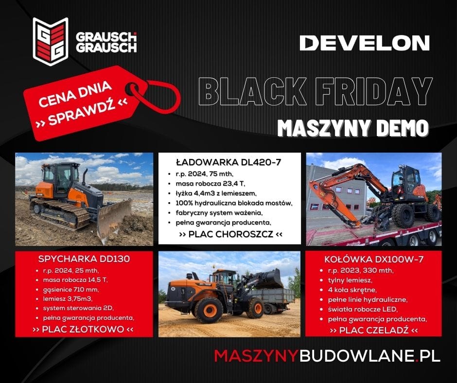 MASZYNY DEMO- Black Friday