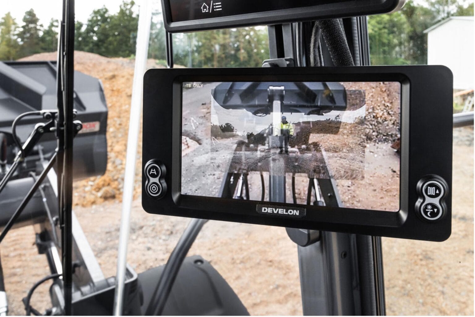 nowoczesne wyposażenie maszyn budowlanych