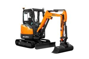 Minikoparka Develon DX27Z-7,Minikoparka gąsienicowa Develon DX27z-7 o masie roboczej 2,DX27Z