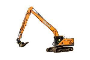 Koparka gąsienicowa Super Long Reach,Koparka gąsienicowa Develon DX230LC-9 SLR,Koparka o dalekim zasięgu kopania